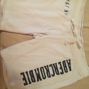 Abercrombie shorts. Cozy sweatpant material